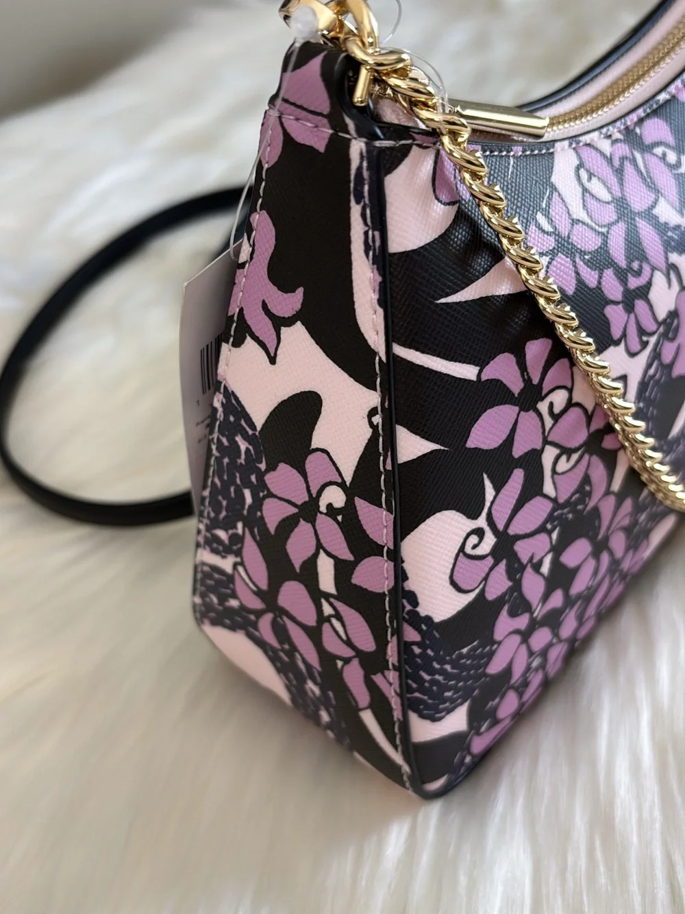 Kate Spade New York SNAKE GARDEN PRINTED MEDIUM CONVERTIBLE CROSSBODY